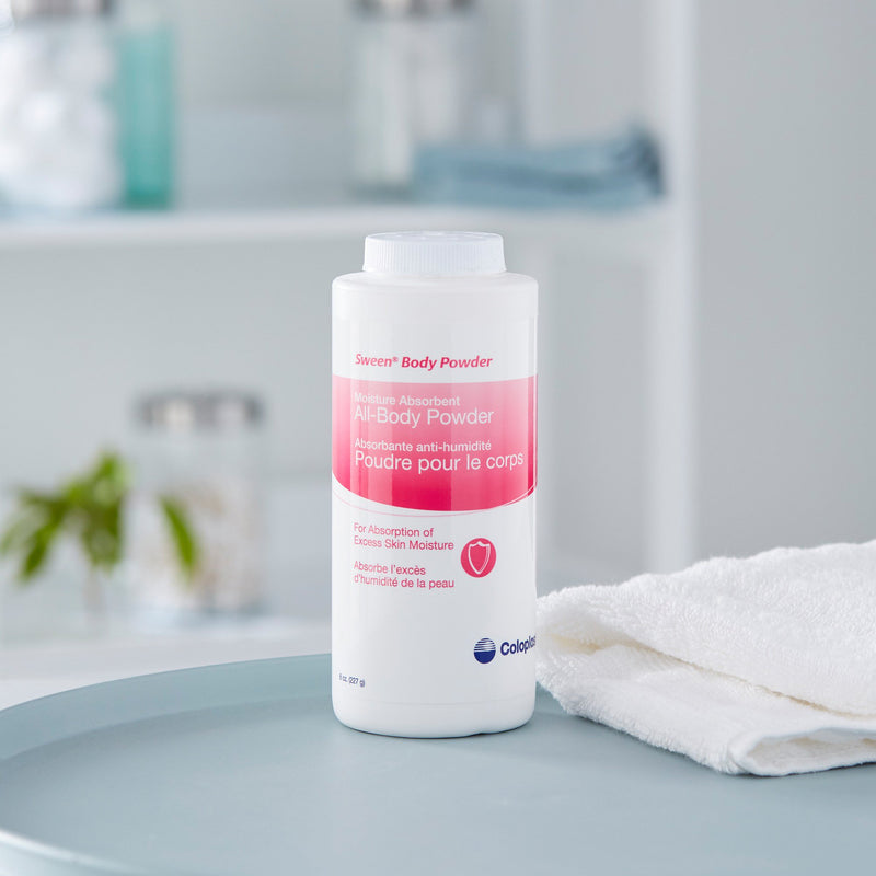Sween® Moisture Absorbent All-Body Powder Lightly Scented, 8 oz. Bottle
