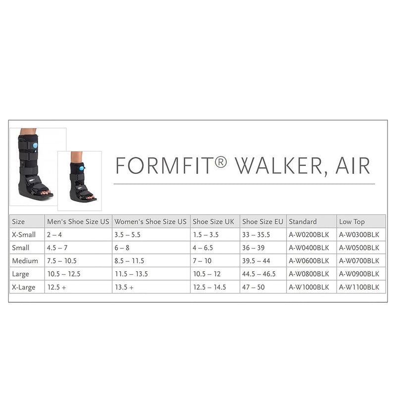 Ossur Formfit® Low Top Air Walker Boot, Extra Small