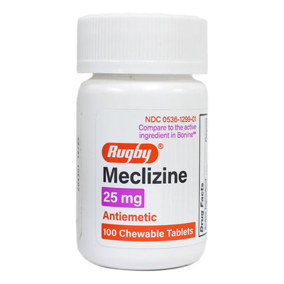 Rugby® Meclizine Chewable Tablets