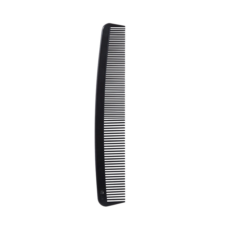 McKesson 7" Black Plastic Hair Comb