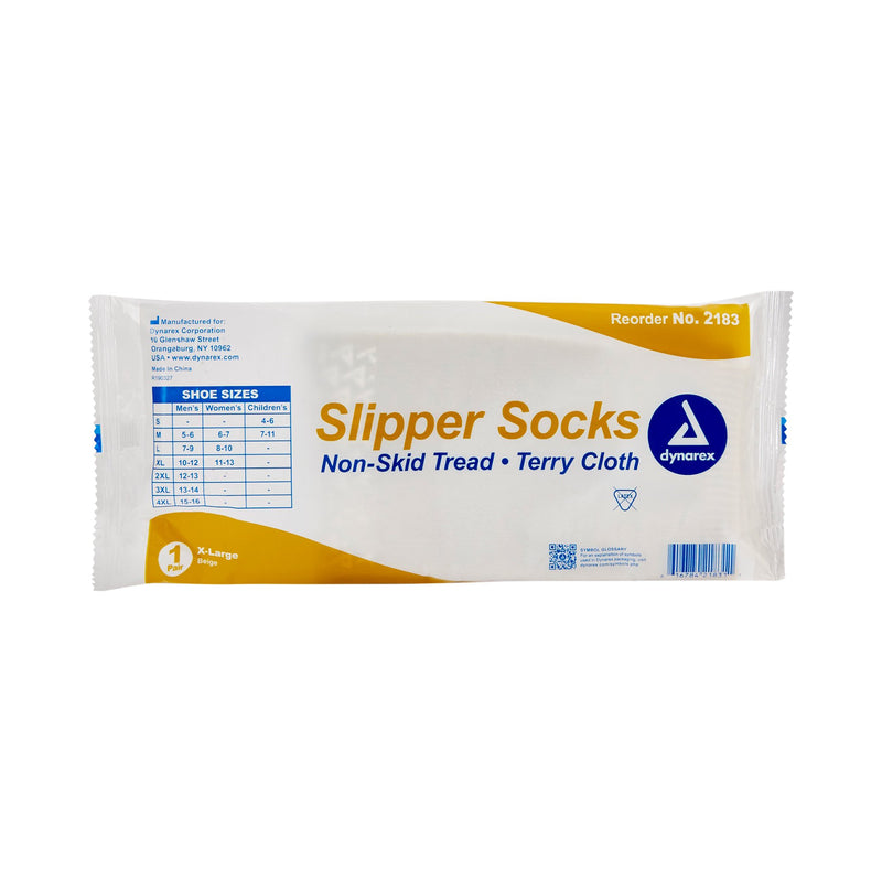 Soft Sole Slipper Socks, X-Large