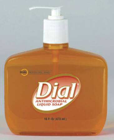 Dial® Antimicrobial Soap 16 oz. Pump Bottle