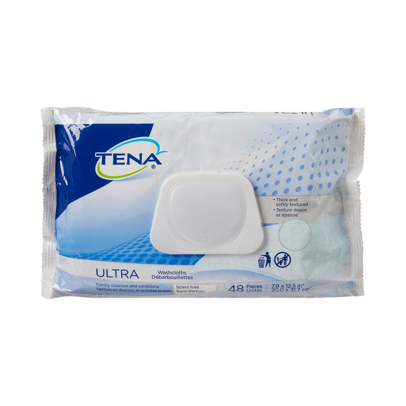 Tena Ultra Unscented Washcloths