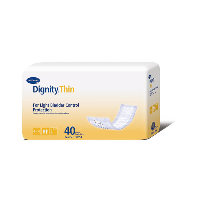 Hartmann Dignity Thin Incontinence Pads, Light Absorbency, Unisex, OSFM