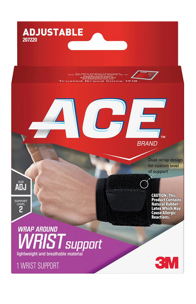 3M™ Ace™ Low-Profile Left- or Right-Hand Wrist Support with Wraparound Cotton