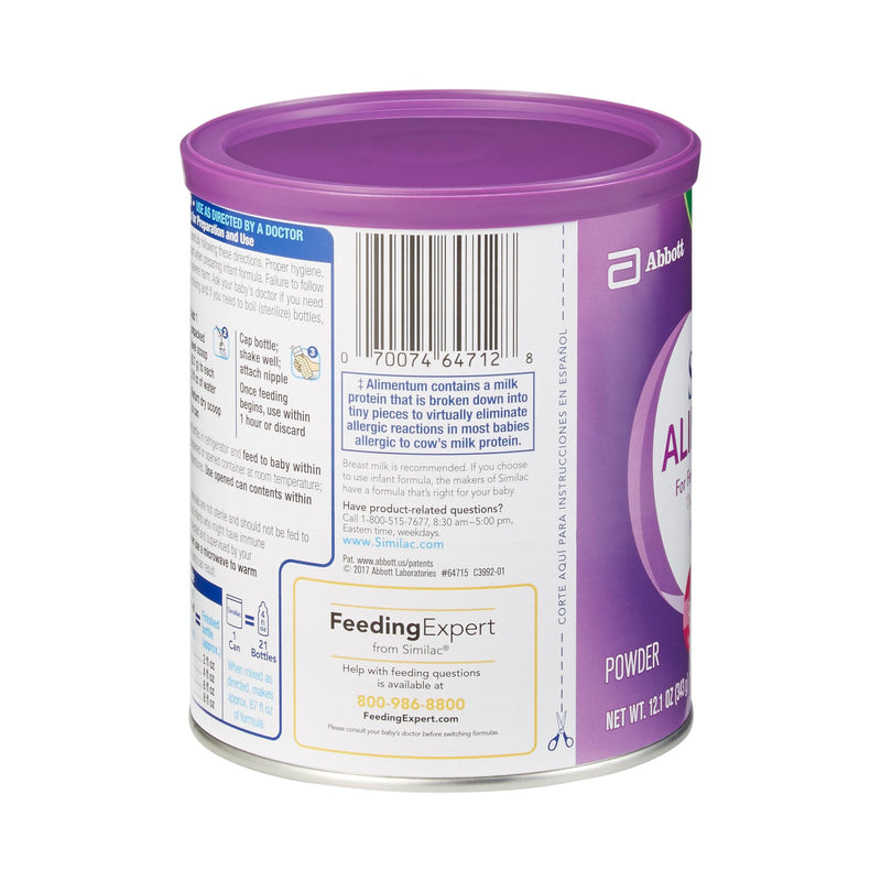 Similac® Alimentum® Infant Formula, 12.1 oz. Can