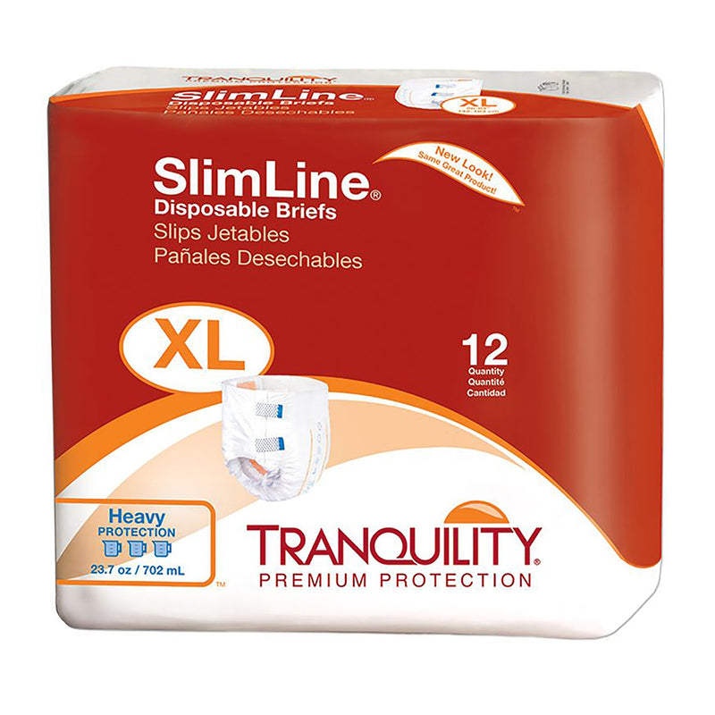 Tranquility® SlimLine® Heavy Protection Incontinence Brief, Extra Large