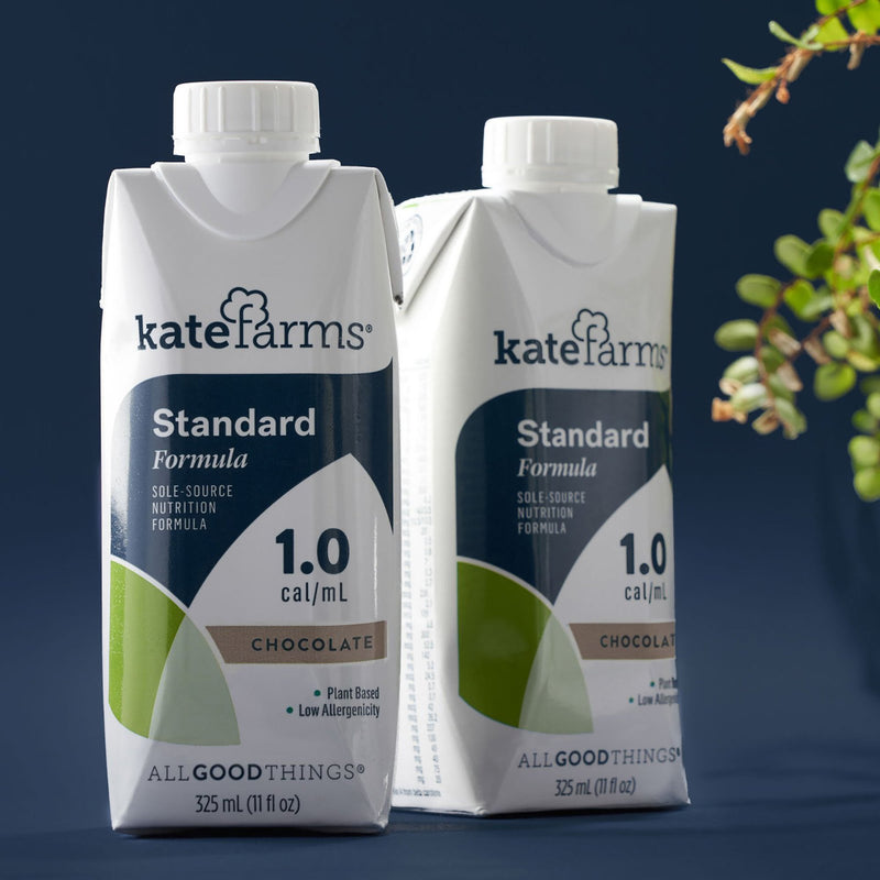 Kate Farms® Standard 1.0 Oral Supplement / Tube Feeding Formula, Chocolate Flavor, 11 oz. Carton