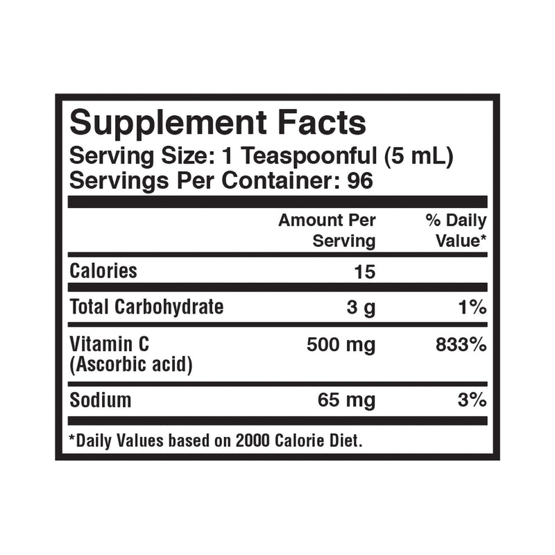 Geri-Care® Ascorbic Acid Vitamin C Supplement, 16 fl. Oz.