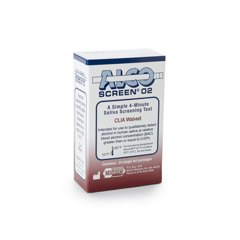 Alco-Screen® .02 Saliva Alcohol Screen Rapid Test