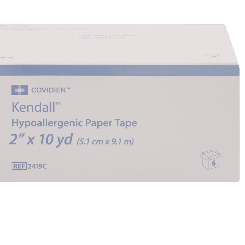 Kendall™ Hypoallergenic Paper Medical Tape, 2 Inch x 10 Yard, White