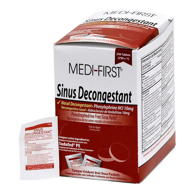 Medi-First® Phenylephrine HCl Sinus Relief