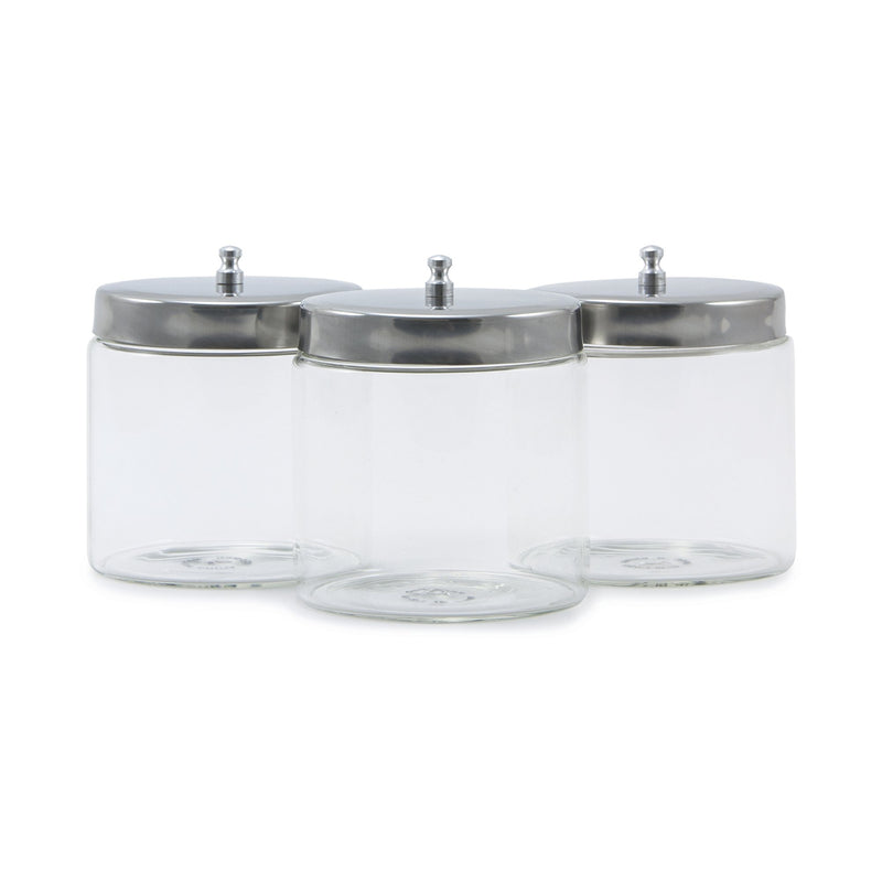 McKesson Glass Unlabeled Sundry Jar, 4 x 4 in