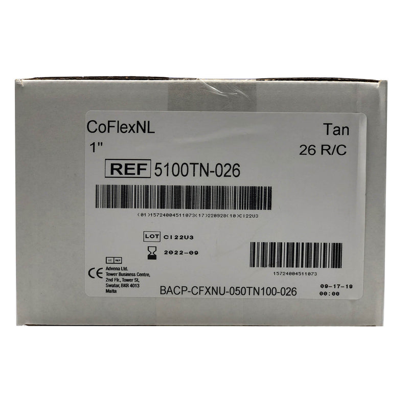 CoFlex® NL Self-adherent Closure Cohesive Bandage, 1 Inch x 5 Yard