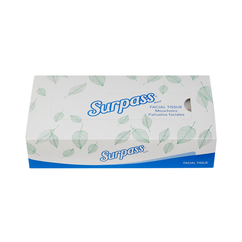 Surpass® Facial Tissue, 100 per Box