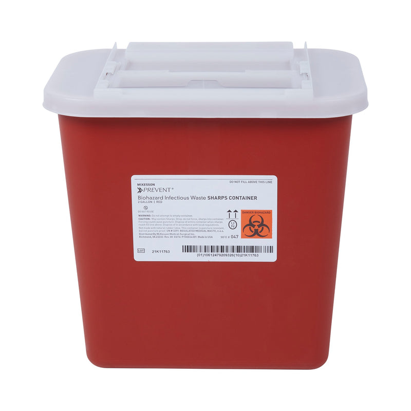 McKesson Prevent® Sharps Container, 2 Gallon