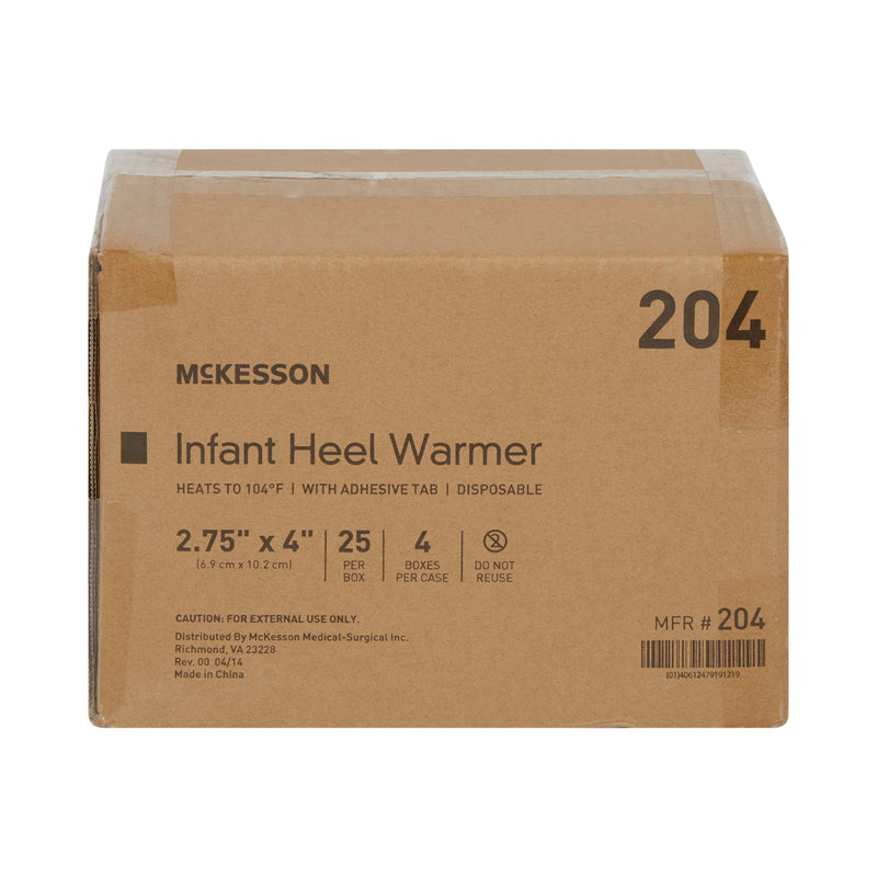 McKesson Infant Heel Warmer, 2¾ x 4 Inch