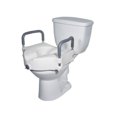 Drive™ 2-in-1 Locking Raised Toilet Seat