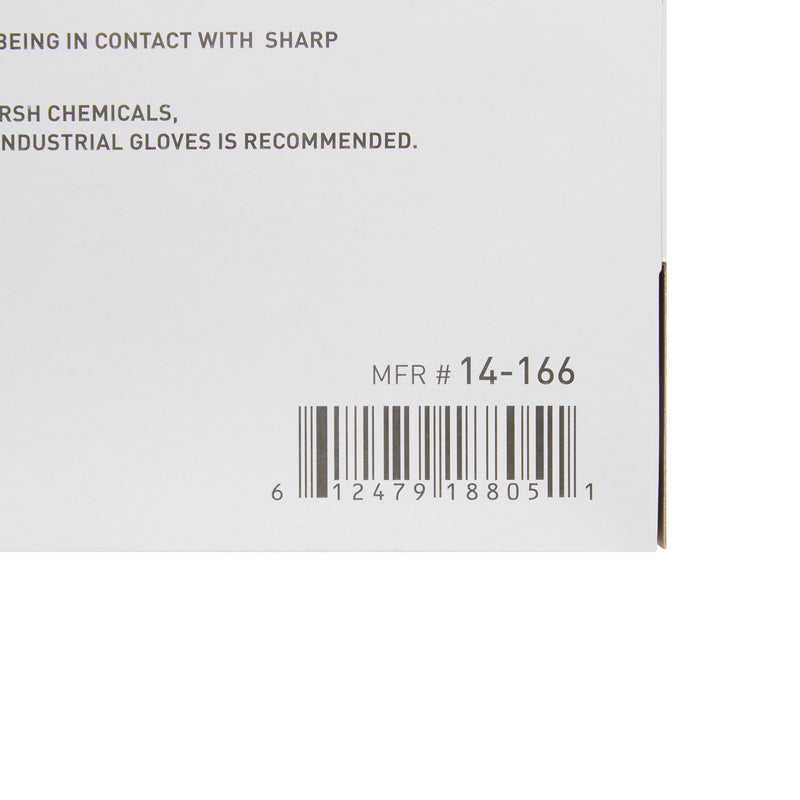 McKesson Confiderm® Vinyl Exam Glove, Medium, Clear