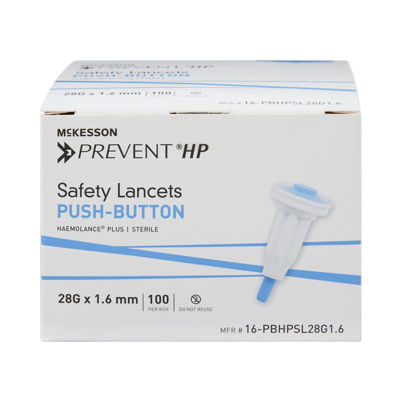 McKesson Prevent® Safety Lancet, 28 Gauge