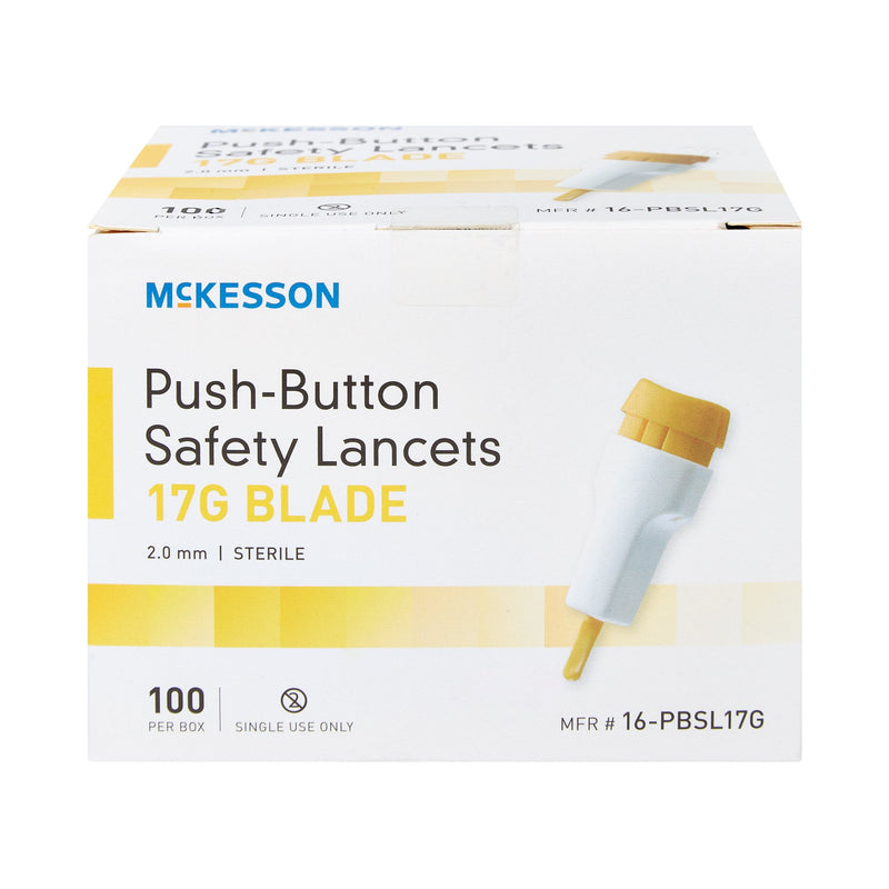 McKesson Safety Lancet, 17 Gauge