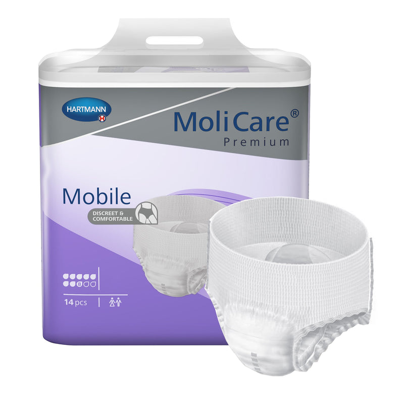 MoliCare® Premium Mobile Absorbent Underwear, Medium