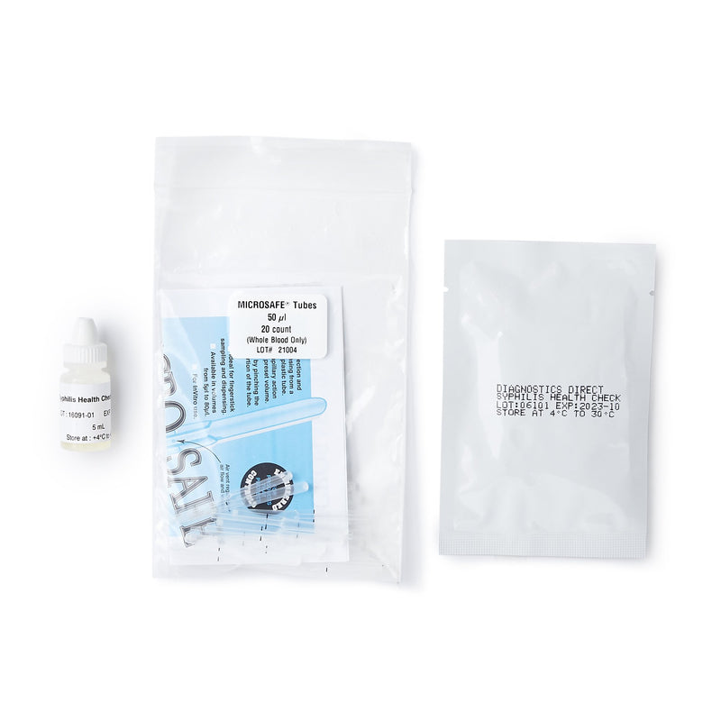 Syphilis Health Check™ Syphilis Screen Infectious Disease Immunoassay Rapid Test Kit