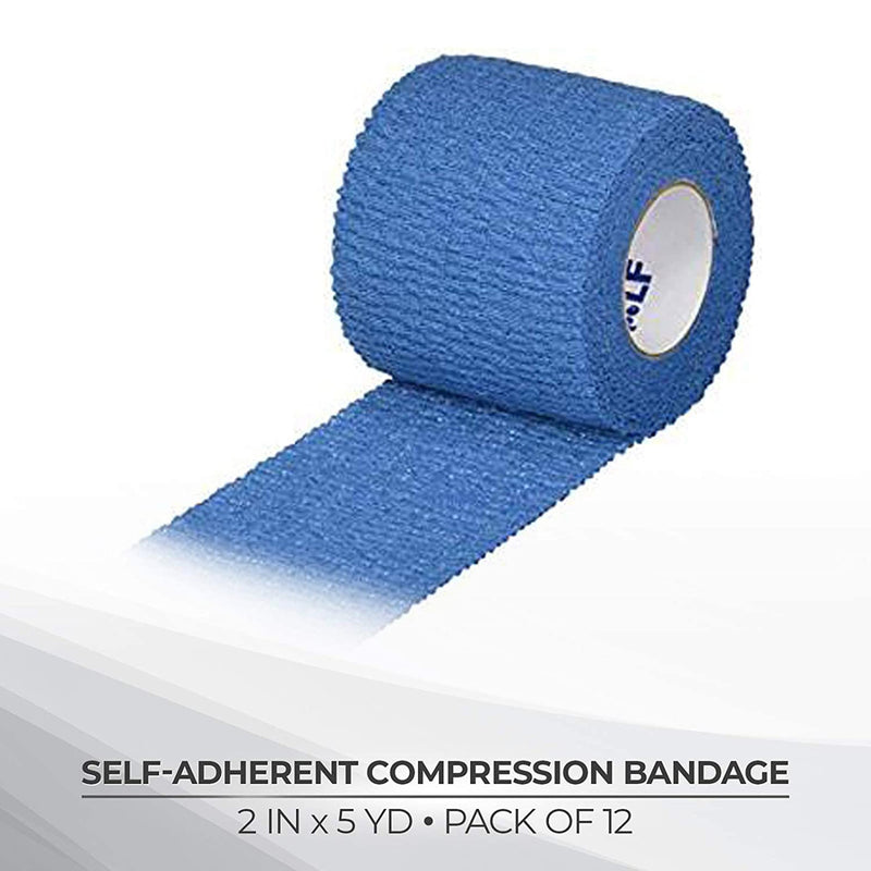 Medi-Rip® Self-adherent Closure Cohesive Bandage, 2 Inch x 5 Yard