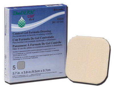 DuoDerm® CGF® Hydrocolloid Dressing, Sterile, Square, 8 X 8 inch