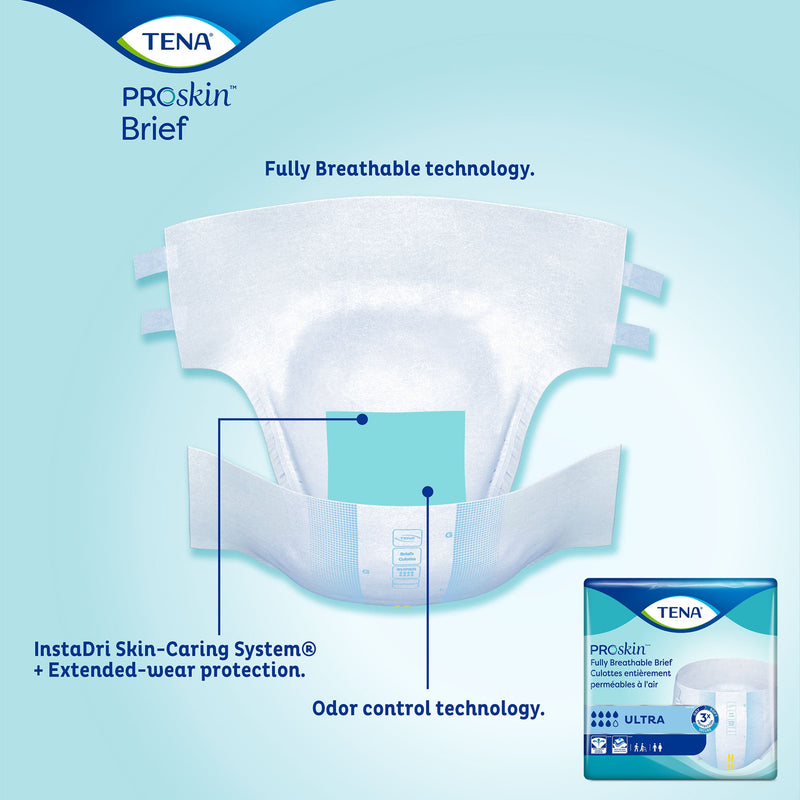 Tena® Ultra Incontinence Brief, Large