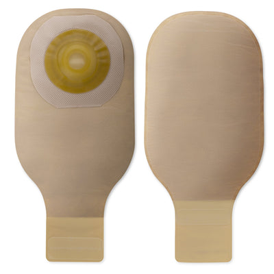 Premier™ One-Piece Drainable Beige Colostomy Pouch, 12 Inch Length, 3/4 Inch Stoma