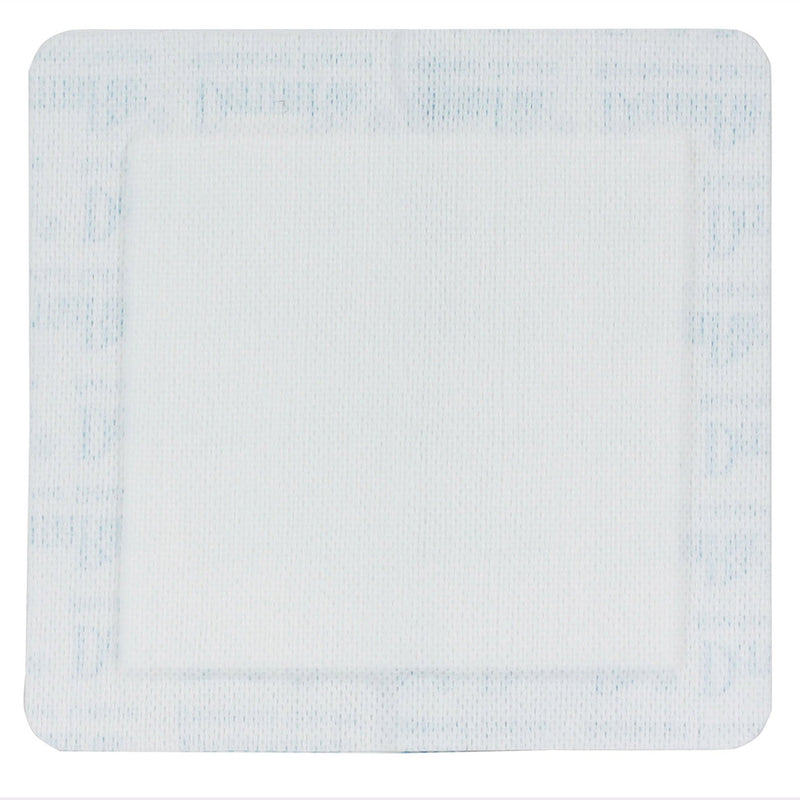 DermaRite® Bordered Gauze White Adhesive Dressing, 2 x 2 Inch