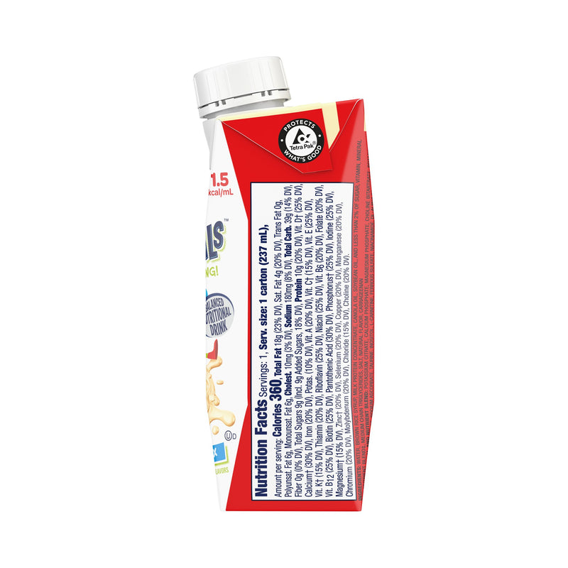 Boost® Kid Essentials™ 1.5 Vanilla Pediatric Oral Supplement / Tube Feeding Formula, 8 oz. Carton