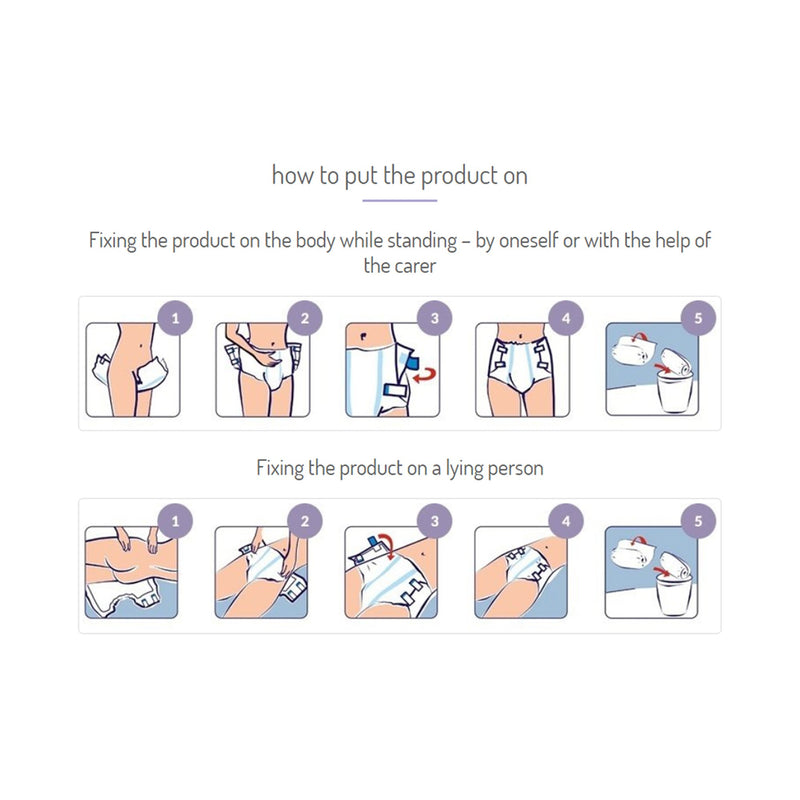 Seni® Super Heavy Absorbency Incontinence Brief, Regular