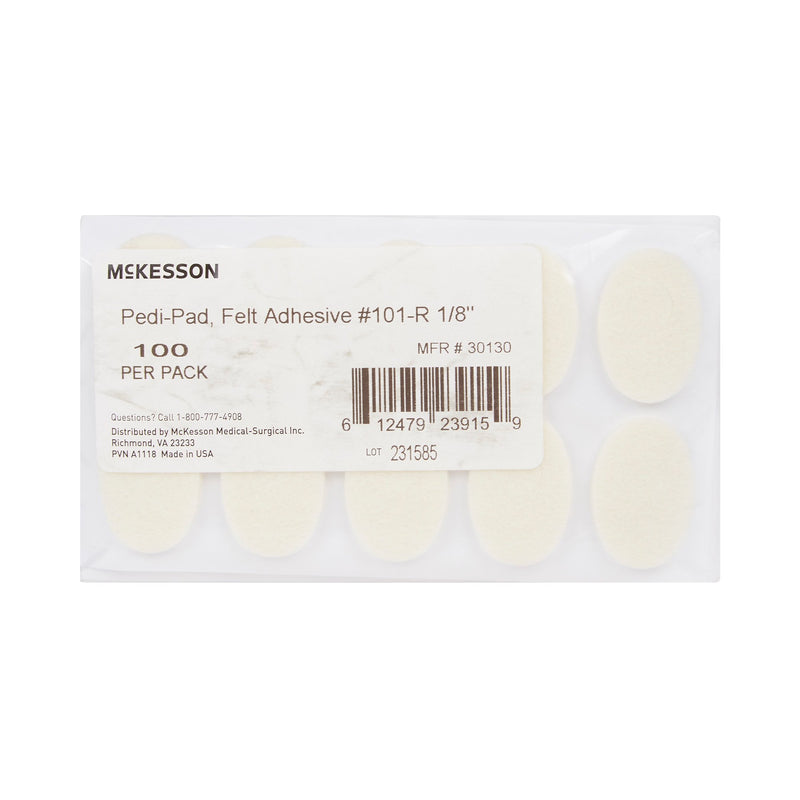 McKesson Pedi-Pad Protective Pad, Size 101 – Regular