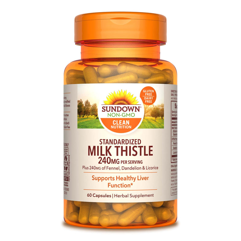 Sundown® Naturals Milk Thistle Extract Herbal Supplement