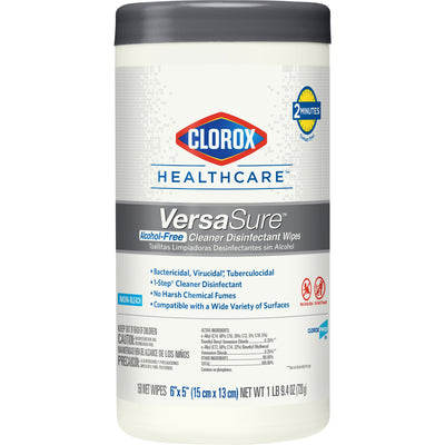 Clorox Healthcare® VersaSure® Surface Disinfectant Wipes, 150 Count Cannister