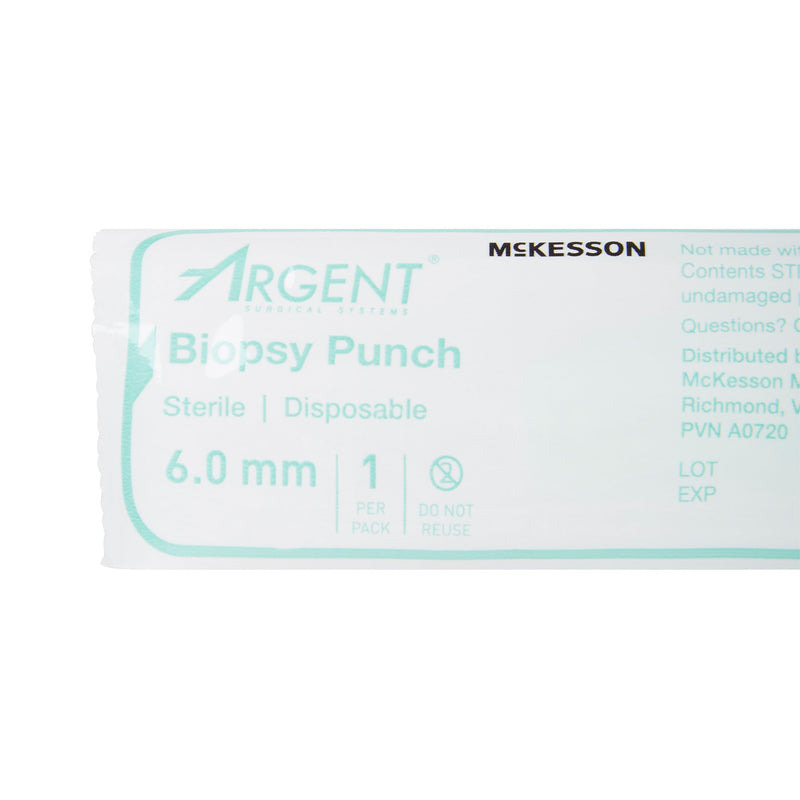 McKesson Argent™ Disposable Biopsy Punches, 6.0 mm