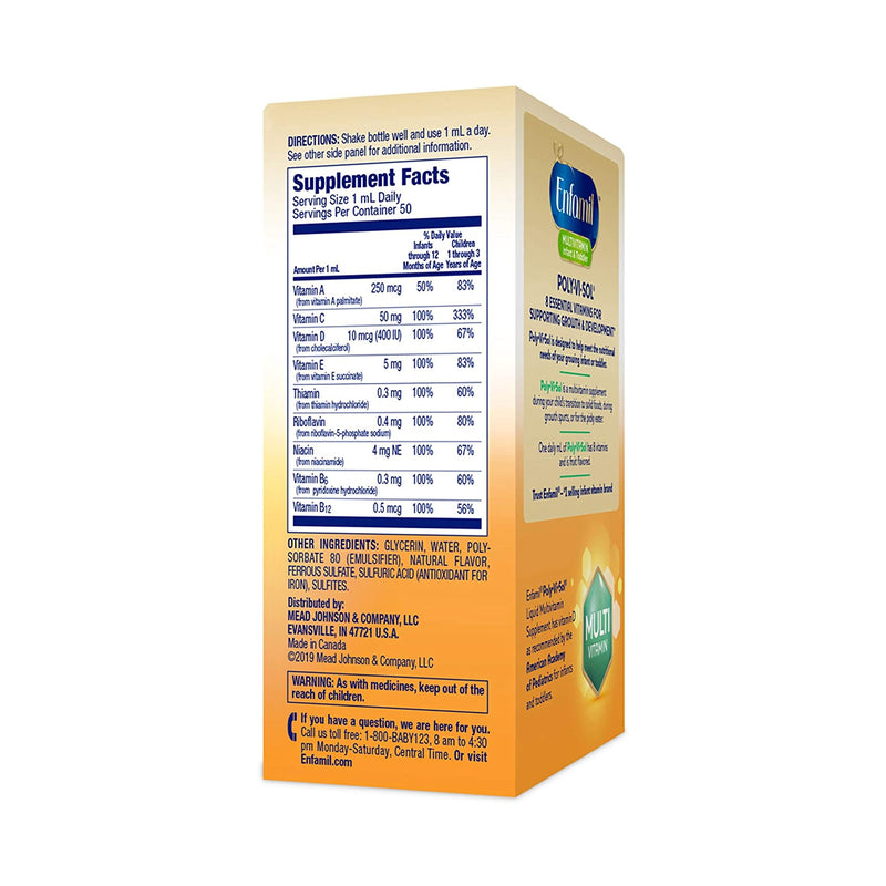 Poly·Vi·Sol® Vitamin A Pediatric Multivitamin Supplement