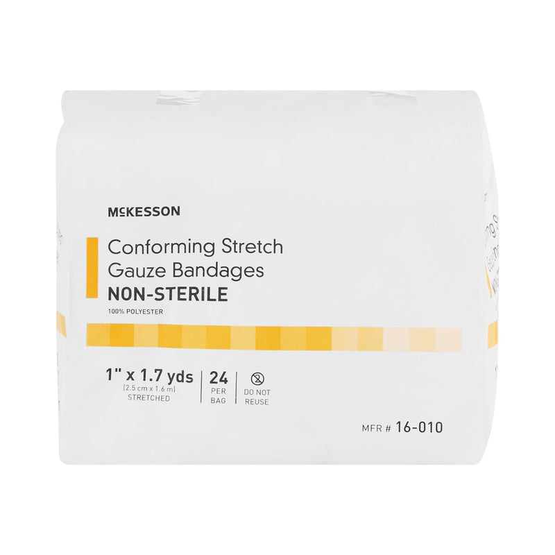 McKesson NonSterile Conforming Bandage, 1 Inch x 1-7/10 Yard