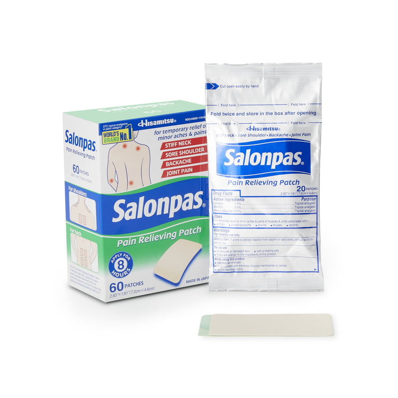 Salonpas® Camphor / Menthol / Methyl Salicylate Topical Pain Relief