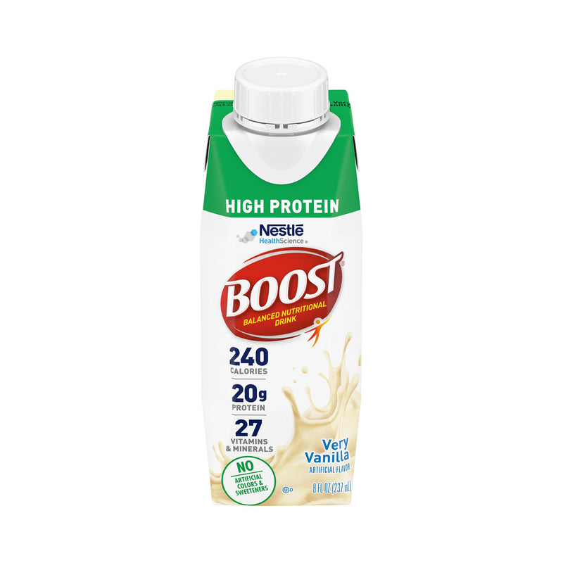 Boost® High Protein Vanilla Oral Supplement, 8 oz. Bottle