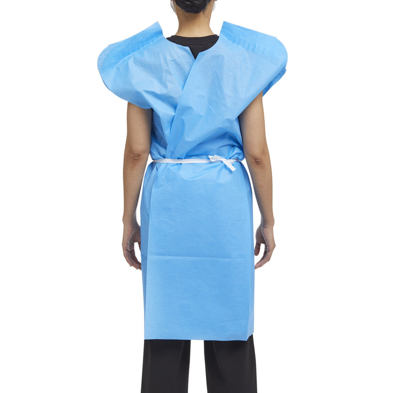 McKesson Patient Exam Gown, Blue