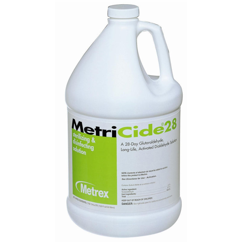 MetriCide® 28 Glutaraldehyde High-Level Disinfectant, 1 gal Jug