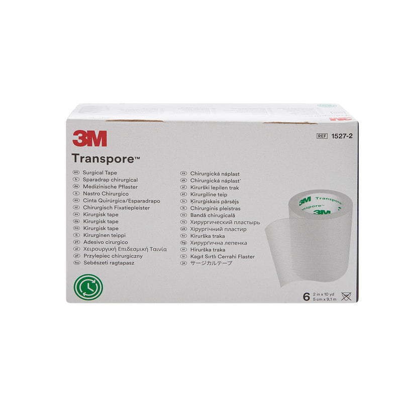 3M™ Transpore™ Plastic Medical Tape, 2 Inch x 10 Yard, Transparent