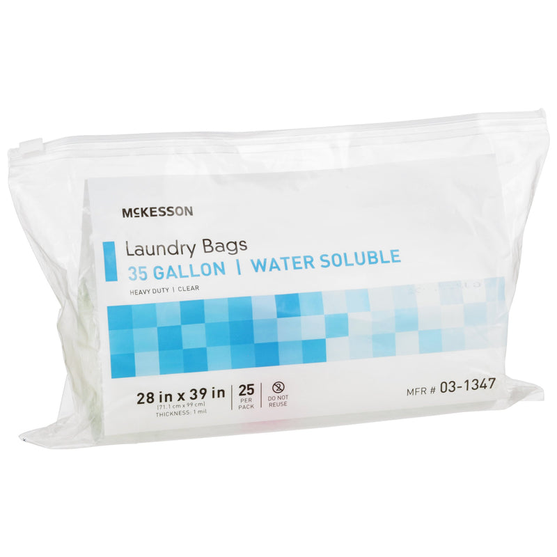 McKesson Water Soluble Laundry Bag, 30-35 gal Capacity