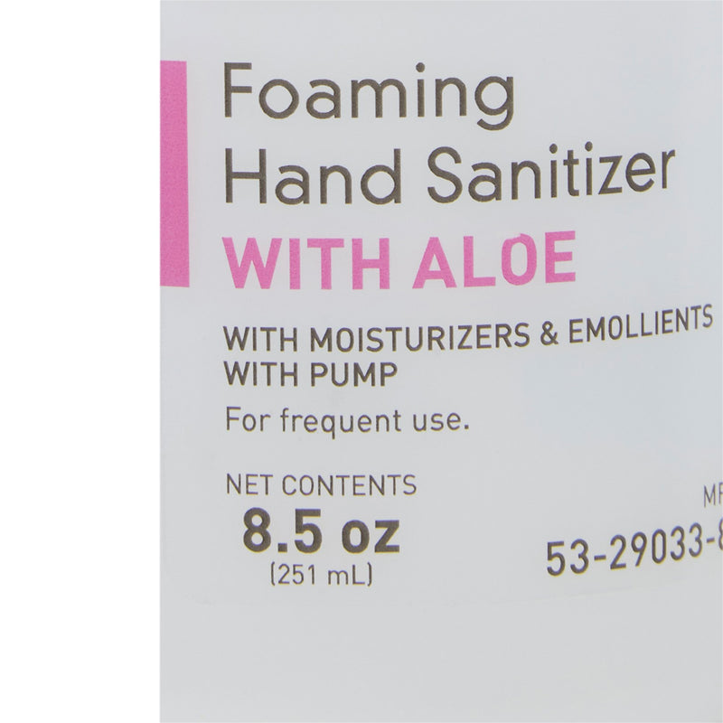 McKesson Foaming Hand Sanitizer with Aloe, 8.5 oz. Pump Bottle