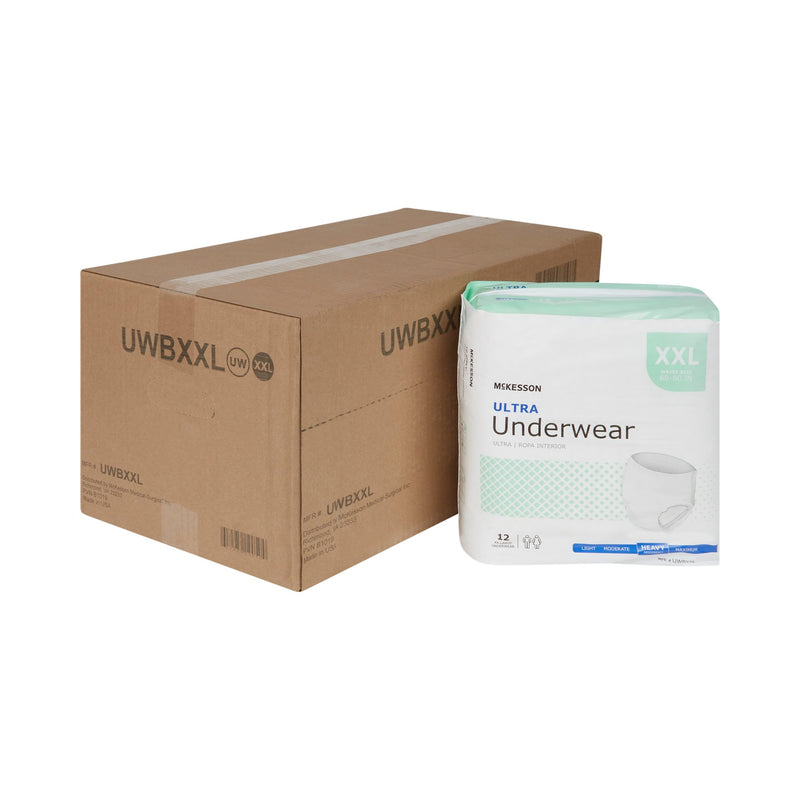 McKesson Ultra Heavy Absorbent Underwear, 2X-Large