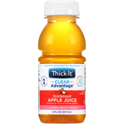 Thick-It® Clear Advantage® Nectar Consistency Apple Thickened Beverage, 8 oz. Bottle