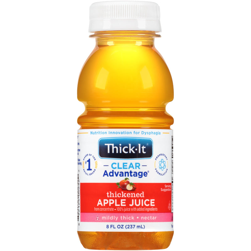 Thick-It® Clear Advantage® Nectar Consistency Apple Thickened Beverage, 8 oz. Bottle